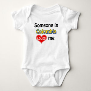 Body Para Bebé Alguien en Colombia me quiere