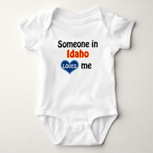 Body Para Bebé Alguien en Idaho me ama