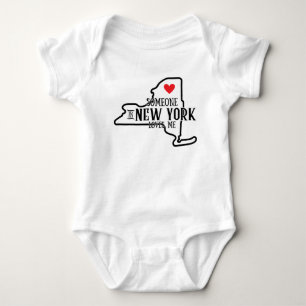 Body Para Bebé Alguien en Nueva York me ama