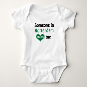 Body Para Bebé Alguien en Rotterdam me ama