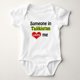 Body Para Bebé Alguien en Tayikistán me ama