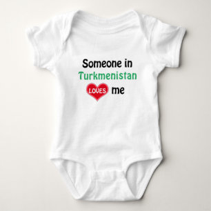 Body Para Bebé Alguien en Turkmenistán me ama