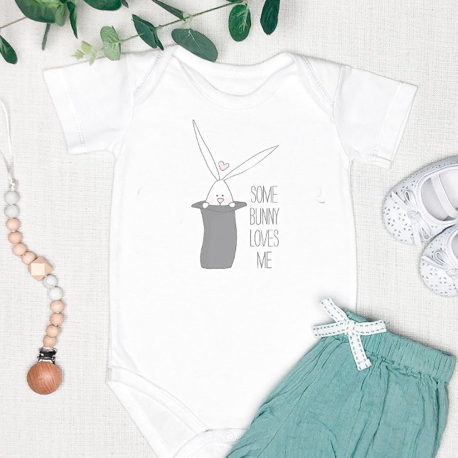 Body Para Bebé Algunos conejitos me aman - lindo (Subido por el creador)