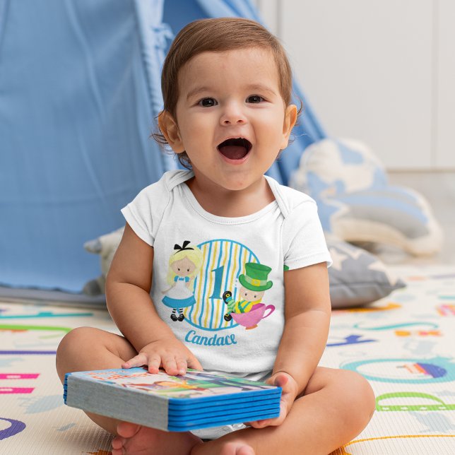 Body Para Bebé Alicia en el país de las maravillas Personalizado  (Subido por el creador)