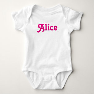 Body Para Bebé Alicia para el bebé de la ropa