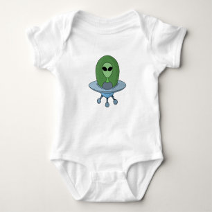 Body Para Bebé Alien en su pequeña nave espacial