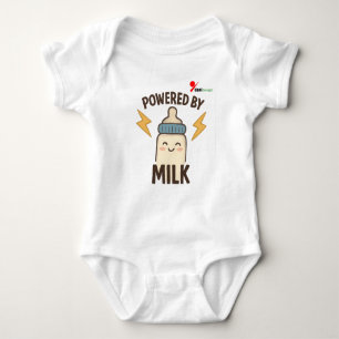 Body Para Bebé Alimentado por Leche