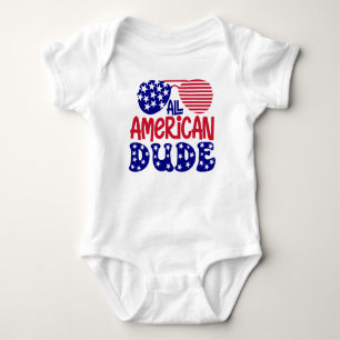 Body Para Bebé All American Dude