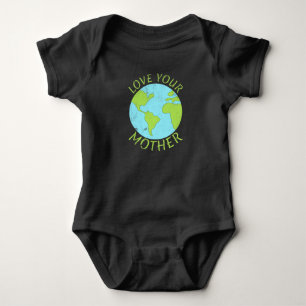 Body Para Bebé Ama el Día de la Madre Tierra