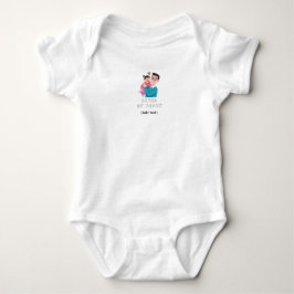 Body Para Bebé Amado por Papá - Padre e hija adorables