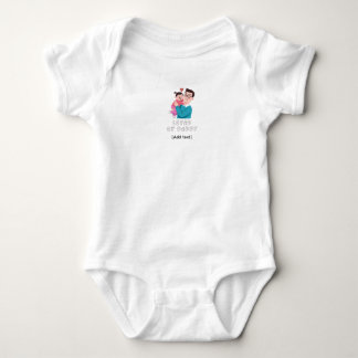 Body Para Bebé Amado por Papá - Padre e hija adorables