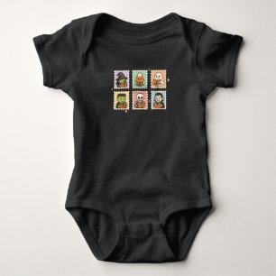 Body Para Bebé Amante de los libros Halloween