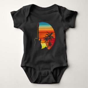 BODY PARA BEBÉ AMANTE DEL ATARDECER CON GUITARRA