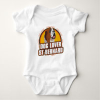 Amante del perro de St Bernard