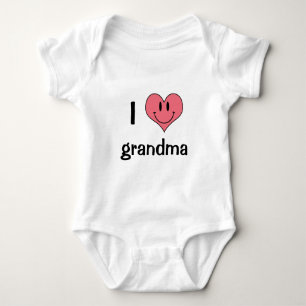 Body Para Bebé Amar a la abuela