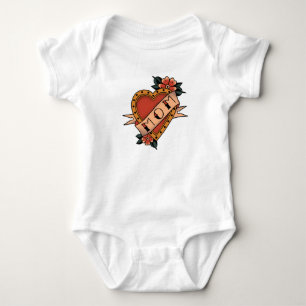 Body Para Bebé Amar a mamá de la vieja escuela