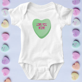 Body Para Bebé Amar a tu mamá Personalizado Corazón dulce Corazón