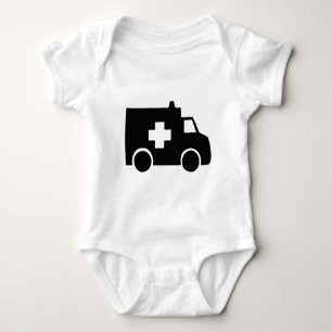 Body Para Bebé ambulancia