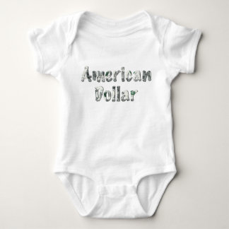 Body Para Bebé American Dollar Money Typography – Cute Baby