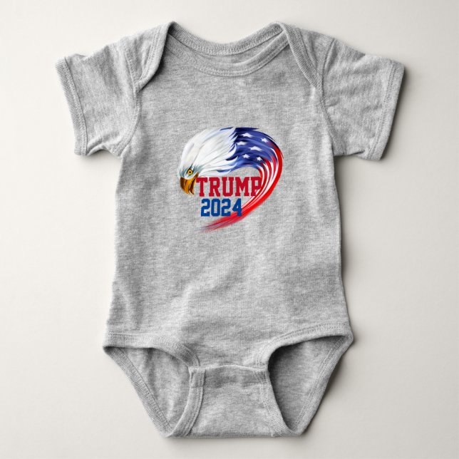 Body Para Bebé American Eagle Trump 2024 Baby Bodysuit (Anverso)