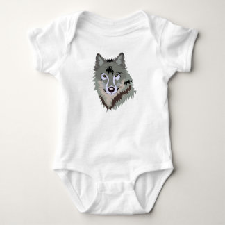 Body Para Bebé American gray wolf