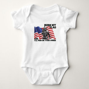 Body Para Bebé American Patriot