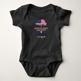 Body Para Bebé Americano crecido con el diseño tailandés de