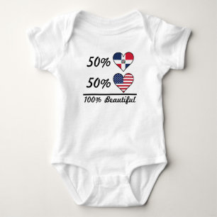 Body Para Bebé Americano del Dominican el 50% del 50% el 100%