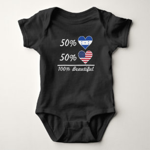 Body Para Bebé Americano del Honduran el 50% del 50% el 100%