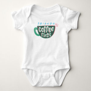 Body Para Bebé AMIGOS™ Café primero
