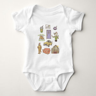 Body Para Bebé AMIGOS™   Gráfico de iconos Personalizados 1