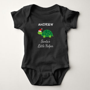 Body Para Bebé Amigos pequeños Navidades verdes ayudantes traje d