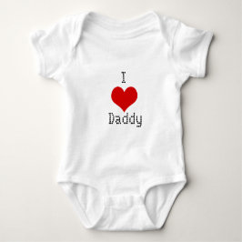 Body Para Bebé Amo a Daddy Onsie