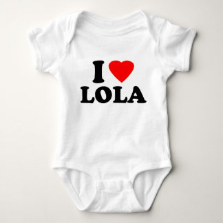 Body Para Bebé Amo a Lola