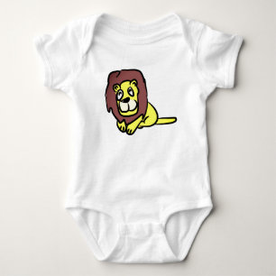 Body Para Bebé Amo a los Leones
