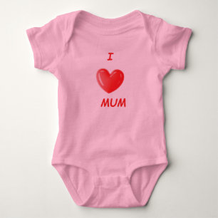 Body Para Bebé Amo a MAMÁ