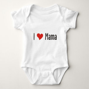 Body Para Bebé Amo a mamá Shirt
