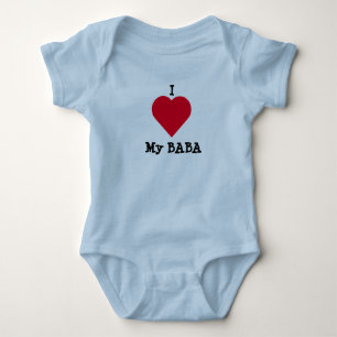 Body Para Bebé Amo a mi Baba