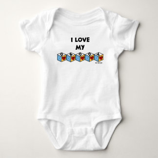 Body Para Bebé Amo a mi bebé del papá