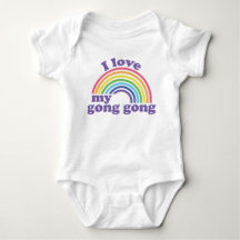 Amo a mi Gong Gong - Cute Rainbow