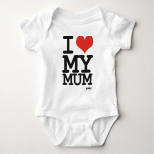 Body Para Bebé amo a mi mamá