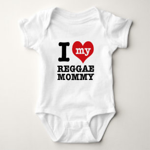 Body Para Bebé Amo a mi mamá de la danza del reggae