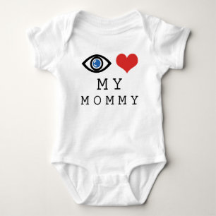 Body Para Bebé Amo a mi mami personalizado
