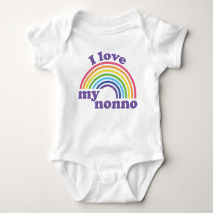 Body Para Bebé Amo a mi no-no-arcoiris lindo