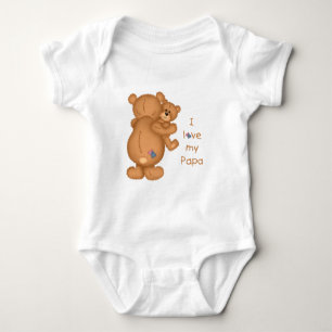 Body Para Bebé Amo a mi papá - enredadera de los niños