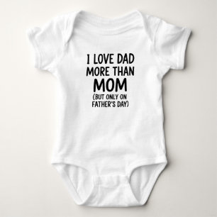 Body Para Bebé Amo a Papá Más Infantil