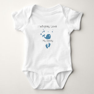 Body Para Bebé Amo a Whaley a mi papá, un bebé gracioso
