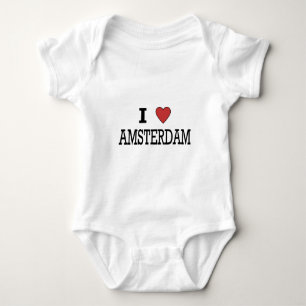 Body Para Bebé Amo Amsterdam
