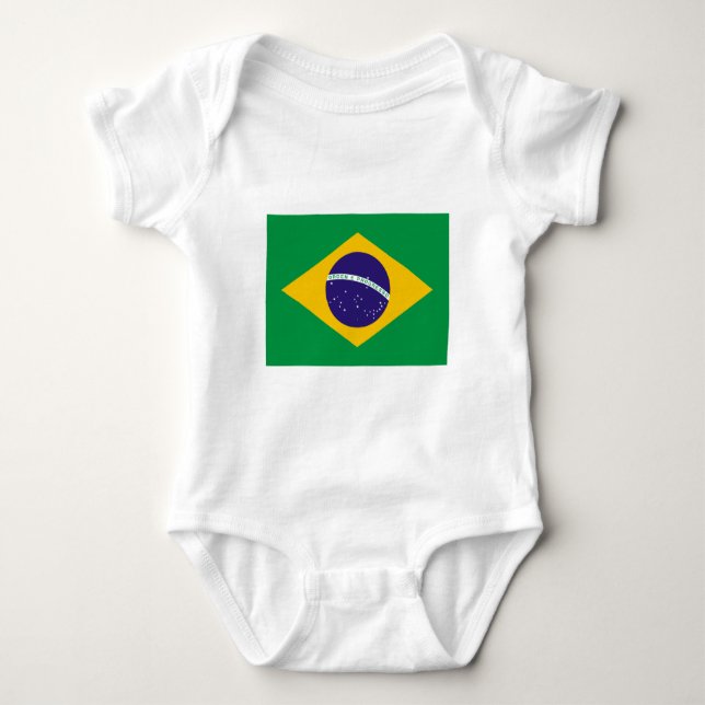 Body Para Bebé Amo Brasil (Anverso)