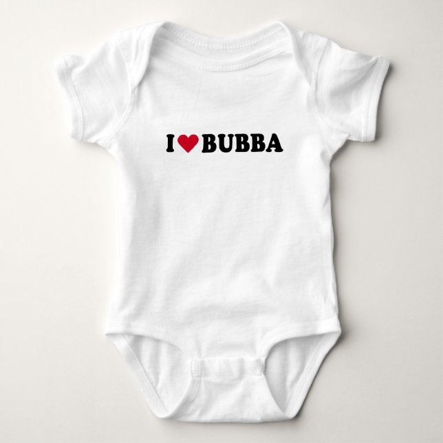 BODY PARA BEBÉ AMO BUBBA (Anverso)
